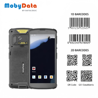 Lector de Códigos de Barras Mobydata SA99, Terminal 4G, PDA Robusto con Lector de Códigos de Barras, PDA Android con Escáner de Códigos QR