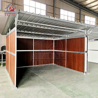 Abri pour chevaux dans un hangar Arène d'équitation intérieure granges à chevaux préfabriquées
