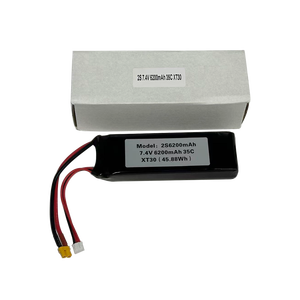 2S 7.4V Lipo Batterij 6200Mah 35c Soft Pack Met Xt30 Voor Rc Auto Truck Boot Voertuigen Tankbuggy Race Hobby - Product Image 4
