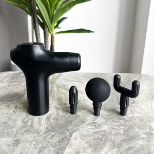 Mini Massaggiatore Elettrico Con 4 Teste di Alleviare Il Dolore Muscolare Terapia Vibratore Dispositivo di Massaggio A Percussione Pistola Dimagrante Prodotti Per Il Fitness - Product Image 6