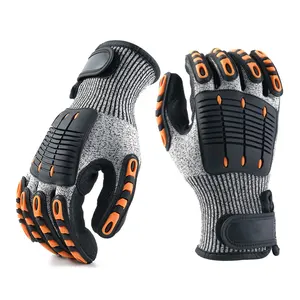 Individuelle Bauarbeitssicherheit Anti-Schlag-Handschuhe technische TPR-Sicherheitshandschuhe für Winter Mechanikerhandschuhe