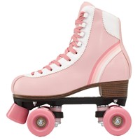 Patins à roulettes double rangée pour jeunes, nouveau style transfrontalier, tendance et confortables, avec coque en PVC et roues en polyuréthane noires lumineuses