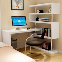 Pour ordinateur lampe magnétique bureau lecture étudiant blanc pas cher Table d'étude avec stockage, Table d'étude pour fille étudiant
