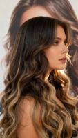 Cheveux brésiliens pour perruque à dentelle frontale ombrée, longue vague corporelle pour femmes, blond brun BLONDE, cheveux Remy, dentelle suisse