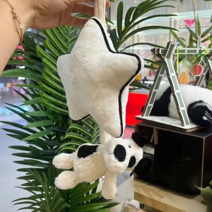 Peluche musicale douce et moelleuse pour chiot, modèle Bashful Black & Cream 2026, avec une mélodie douce, jouet sensoriel pour bébé, cadeau pour nouveau-né - Product Image 2
