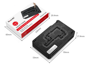 Plataforma Qianli para Reballing BGA de Placa Intermedia con Plantilla para <span class=keywords><strong>iPhone</strong></span> X XS MAX 11 <span class=keywords><strong>Pro</strong></span> 12 13 14 15 16 Herramientas de Retrabajo de Placas - Product Image 2