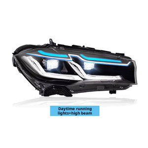 Conjunto de Faros Delanteros para <span class=keywords><strong>BMW</strong></span> <span class=keywords><strong>X5</strong></span> F15 (2014-2018), Actualización/Adaptación al Estilo <span class=keywords><strong>2023</strong></span> - Product Image 3