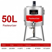 Machine de pasteurisation de jus de table compacte avec contrôle de la température