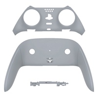 Coque décorative personnalisée EXtremeRate pour la manette PS5 Edge, avec garniture supérieure et inférieure, plaque avant et arrière