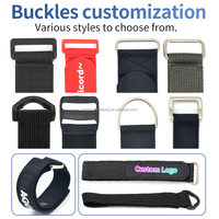 Sangle auto-agrippante personnalisée, écologique, réglable, pour vélo, attache-câble, élastique, antidérapante, pour batterie FPV XHY0003 TG