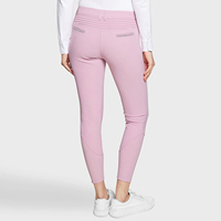 Pantalons d'équitation personnalisés professionnels pour femmes, culottes élastiques, pantalons d'équitation skinny, culottes entièrement en silicone