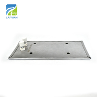 Plaque chauffante électrique industrielle en mica Laiyuan 220V 2000W 146*255mm pour machines d'emballage
