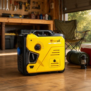 Générateur à essence silencieux à onduleur pour stand de marché 5000W Nominaux, 5500W de crête, Protection contre les surcharges et Mode ECO, Certifié CE - Product Image 2