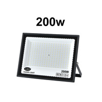Projecteur LED Slim AC85-265V 50/60Hz, Lampe Extérieure Étanche 150W 200W 250W, Projecteur de Jardin