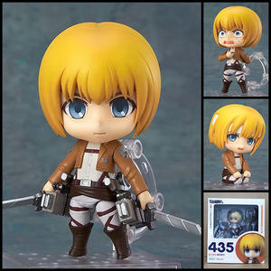 ฟิกเกอร์ Q Version Nendor Frozen ผลิตจาก PVC เป็นมิตรกับสิ่งแวดล้อม พร้อมที่เป่าลม - เอเรน ยีเกอร์ มิคาสะ กัปตันไรเนอร์ - กล่องโชว์ - Product Image 3