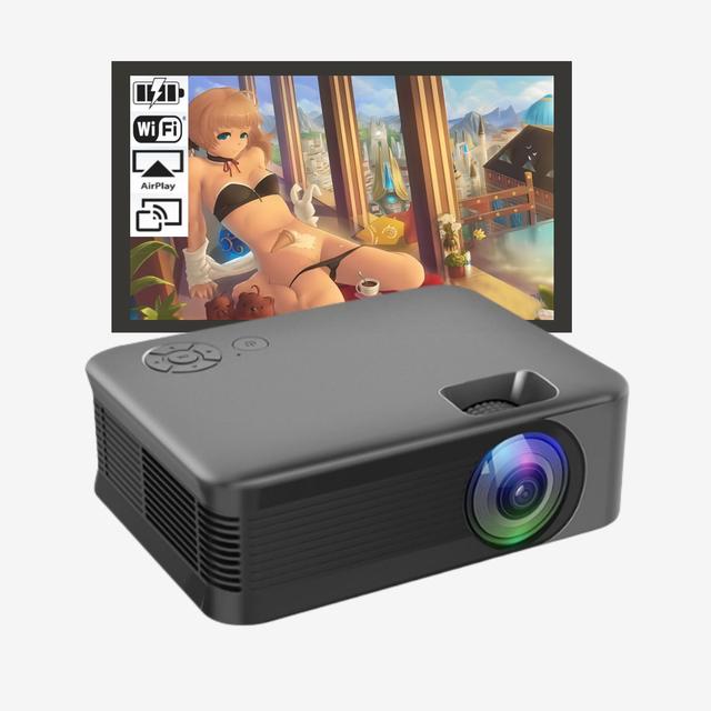 Portable HD Projector Built-In Speakers Support 1080P Wireless Same Screen 5000mAh Battery Home Theater Mini LED Pico A30 3000