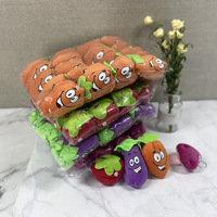 Prix direct usine Mini porte-clés peluche, plusieurs animaux en peluche créatifs en coton PP, jouet décoratif pour sac et maison
