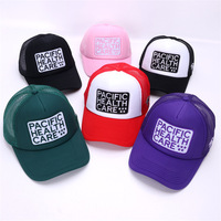 Casquette Trucker avec Broderie de Lettres, Casquette de Baseball en Maille Broderie Palmier, Casquette de Soleil Vintage Style Urbain avec Logo Personnalisé