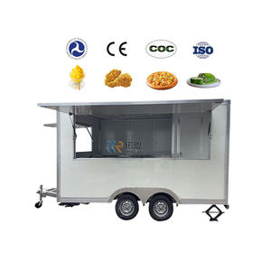 Vente chaude de chariots de barbecue mobiles, remorques alimentaires pour la vente aux Philippines, camion de nourriture entièrement équipé avec toilettes - Product Image 4