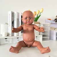 Poupée de simulation d'entraînement pour nounou post-partum et soins aux nourrissons, entièrement en silicone, modèle d'aide pédagogique pour l'enseignement des soins aux nourrissons, style occidental