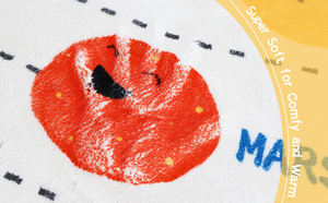 Tapete de Juego Extra Grande de Terciopelo Ultra Suave de 1.3 Pulgadas de Grosor, Tapete de Juego para Bebés Seguro y Antideslizante para el Tiempo Boca Abajo y Gateo - Product Image 3