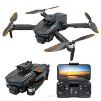 Drone LF662 avec transmission d'image 5G et portée ultra longue, quadricoptère RC à vol stationnaire par flux optique