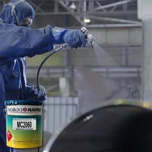 Revêtement époxy liquide en spray NOROO-NANPAO MC2060 pour la protection des surfaces métalliques de construction, fabriqué au Vietnam - Product Image 1