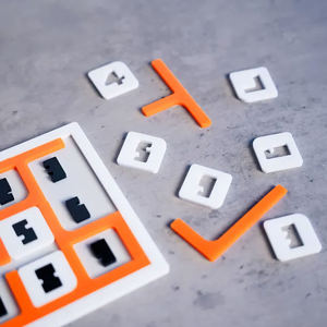 YUESHEN UTTO Shuffle 17 Puzzle Japanese Acrylic Sliding Maze <strong>Brain</strong> Teaser Puzzle Shuffle <strong>3D</strong> <strong>Printing</strong> Service - Product Image 4