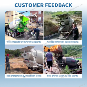 Pasokan pabrik tangki pengaduk beton semen 3 yard atasan berputar truk <span class=keywords><strong>Mixer</strong></span> beton - Product Image 6