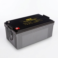 Batterie VRLA gel scellée sans entretien à décharge profonde 12V 240Ah, rechargeable, pour voiturettes de golf et outils électriques – Vente directe usine