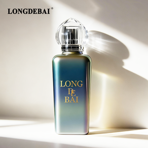 Nuevo Lanzamiento: Lujosa Botella de Perfume Personalizada con Diseño Crimpado, 50ml 100ml, Cuadrada, de Vidrio Electrochapado, Vacía, con Caja de Empaque - Product Image 4
