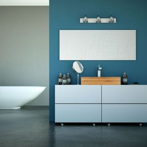 อ่างล้างหน้าทรงสี่เหลี่ยมผืนผ้าทำจากไม้ไผ่รักษ์โลก รุ่น Eco Go สำหรับห้องน้ำสไตล์โมเดิร์น - Product Image 2