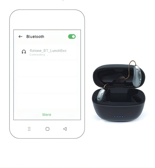 Hot-selling Digital APP Control Wireless Rechargeable 16-Channel Programmable Hearing Aid Noise Reduction Feedback Cancellation