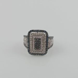 แหวนเพชร Jewelspaark 1.72 กะรัต ทรงกลม สีขาวและสีน้ำเงิน เงินแท้ 925 เครื่องประดับหมั้นสำหรับผู้หญิง - Product Image 5