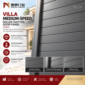 Porte de garage à enroulement en alliage d'aluminium IdealDoor, antivol, fonctionnement silencieux - Product Image 3