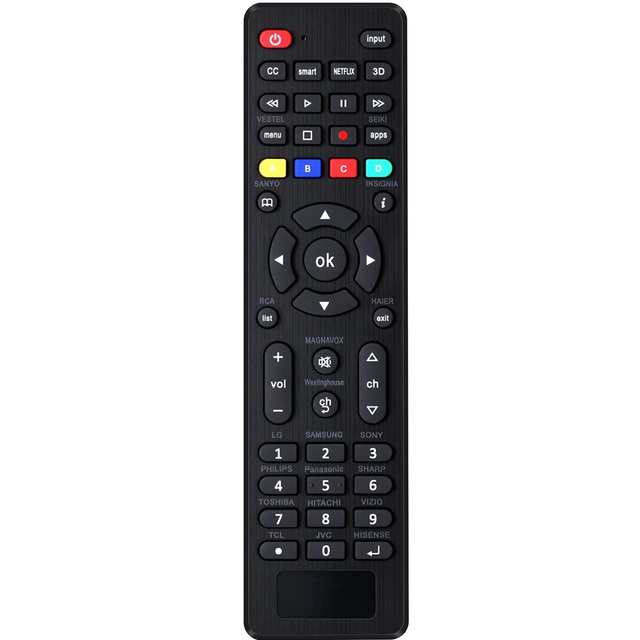 Universal Tv Remote for All Brands LCD LED 3D HDTV Smart TV RC-G008 Remote Control