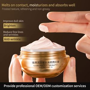 <span class=keywords><strong>Crema</strong></span> <span class=keywords><strong>Facial</strong></span> <span class=keywords><strong>Hidratante</strong></span> MERCILEN con Cordyceps y Ganoderma, <span class=keywords><strong>Crema</strong></span> Antiedad con Vitaminas, Antiarrugas, Reduce Líneas Finas - Product Image 6