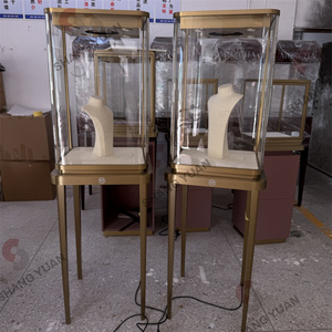 Vitrine à bijoux professionnelle, sur mesure, fabriquée en usine, la plus populaire, comptoir intelligent pour bijoux en forme <span class=keywords><strong>de</strong></span> <span class=keywords><strong>tour</strong></span> - Product Image 2