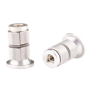 Tuerca de Expansión para Tubo de Dirección de Bicicleta de Montaña, de Aleación de Aluminio, Plateada, Accesorio de Suspensión Ligero - Product Image 1