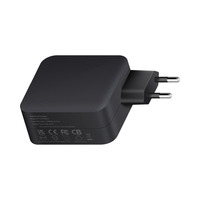 Chargeur d'ordinateur portable 100W PD USB C Chargeur mural pour ordinateur portable GaN Adaptateur secteur pour ordinateur portable 2 ports