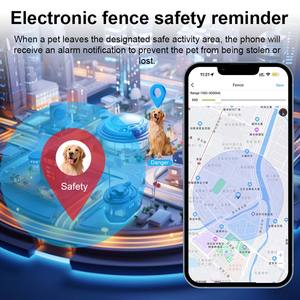 G01 365 <span class=keywords><strong>GPS</strong></span> Pet Tracking SOS Signal de détresse Pousser la clôture électronique Rappel d'alerte précoce Requête de suivi historique - Product Image 2