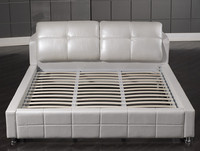 Cadre de lit pliant en fer à lattes King Size - Robuste pour hôtel, chambre, salon et bureau à domicile