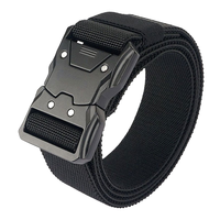 Vente en gros en stock, ensemble de ceintures tactiques vintage en toile pour hommes, ceinture en nylon pour entraînement en plein air camouflage, sangle en alliage, approvisionnement d'usine