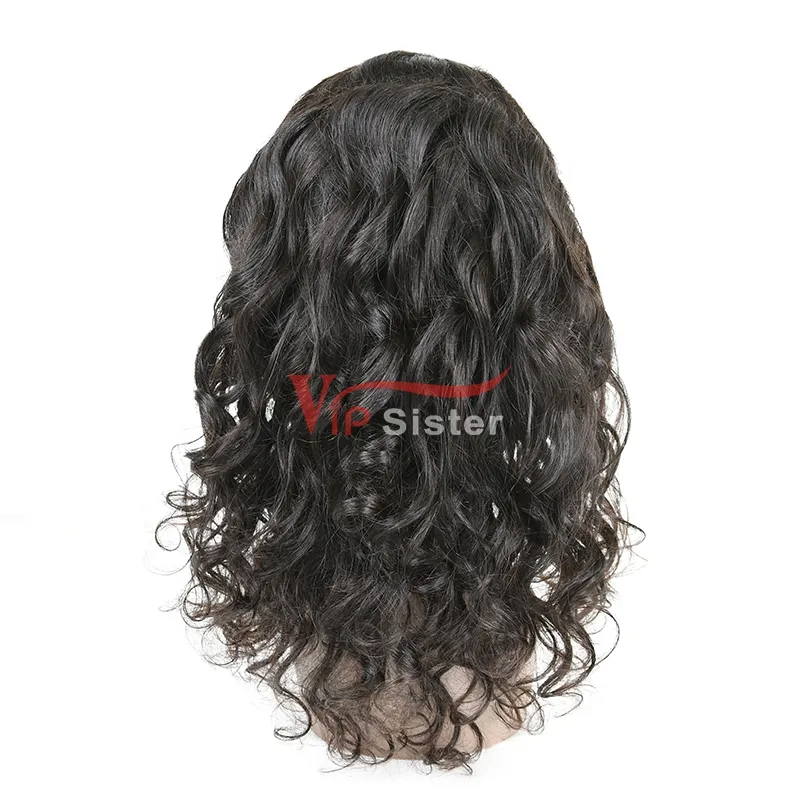 Dropship 130%density virgin silk top glueless 100% brazilian remy human hair full lace wigs