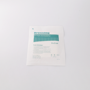 ยาหม่องแผลโฟมราคาโรงงาน ยาหม่องโฟม pu สําหรับการทําทราเชียวสโตเมียคอ - Product Image 3