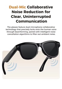Lentes Inteligentes M02 con Asistente de IA, Cámara de 8MP con Autoenfoque y Traducción en Tiempo Real - Product Image 6