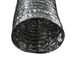 Lakeso HVAC hai lớp Pet Hose Air Vent Ống linh hoạt ống thông gió ống máy sấy Ống