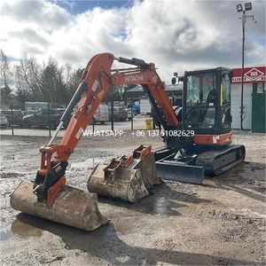 Maquinaria hidráulica retroexcavadora usada Hitachi 5 ton ZX48 usada pequeña ZX48 Hitachi excavadoras - Product Image 3