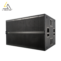 Système de sonorisation professionnel actif à néodyme 9007 Double 21 pouces 7200W, haut-parleur de basses HDL30, subwoofer audio DJ pour concert