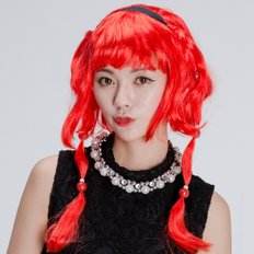 Petite princesse et sorcière Cosplay Costumes pour fête événement Festival Performance Play-Red Gair Gown - Product Image 1